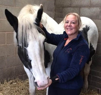 susan with horse